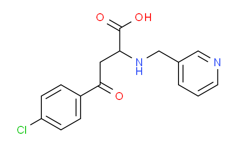1031208-58-8 | 4-(4-Chlorophenyl)-4-oxo-2-((3-pyridylmethyl)amino)butanoic acid