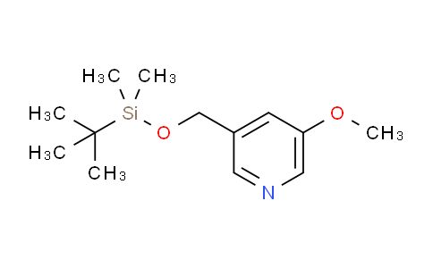 MCU76662 | 1045855-62-6 | 3-((tert-Butyldimethylsilyloxy)methyl)-5-methoxypyridine