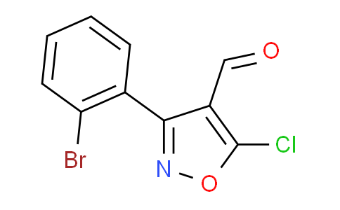 1188135-27-4 | 3-(2-Bromophenyl)-5-chloro-1,2-oxazole-4-carbaldehyde