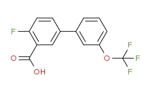 1261864-95-2 | 2-Fluoro-5-(3-trifluoromethoxyphenyl)benzoic acid