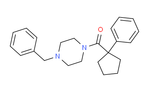 942838-83-7 | (4-benzylpiperazin-1-yl)-(1-phenylcyclopentyl)methanone