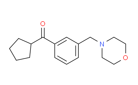 MCU98855 | 898792-40-0 | Cyclopentyl-[3-(morpholin-4-ylmethyl)phenyl]methanone
