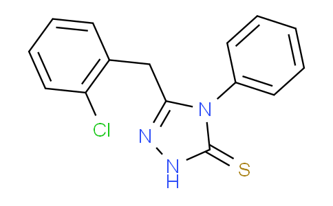 497060-55-6 | 3-[(2-Chlorophenyl)methyl]-4-phenyl-1H-1,2,4-triazole-5-thione