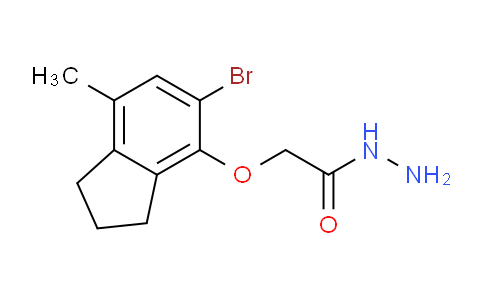 MCW15530 | 303010-22-2 | 2-(5-Bromo-7-methyl-2,3-dihydro-1H-inden-4-yl)oxyacetohydrazide
