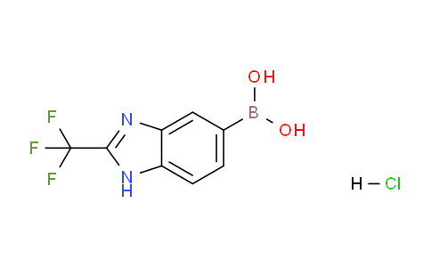 DYW18425 | 2096332-98-6 | 2-(Trifluoromethyl)-1h-benzimidazole-5-boronic acid, HCl salt