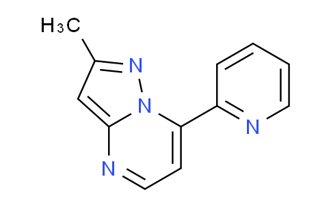 MCW22184 | 186956-71-8 | Pyrazolo[1,5-a]pyrimidine, 2-methyl-7-(2-pyridinyl)-