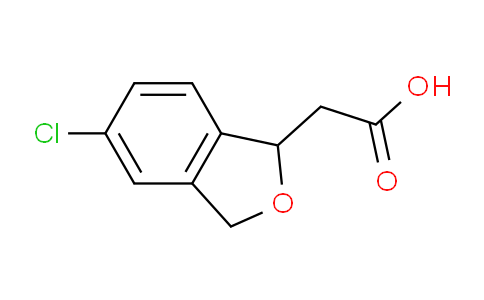 CAS No. 1824141-75-4, 2-(5-クロロ-1,3-ジヒドロ-2-ベンゾフラン-1-イル)酢酸