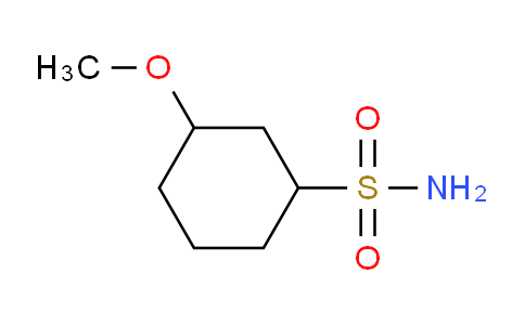 CAS No. 1599078-71-3, 3-Methoxycyclohexane-1-sulfonamide