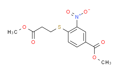 MCW47353 | 300567-24-2 | Methyl 4-(3-Methoxy-3-oxopropyl)thio-3-nitrobenzoate