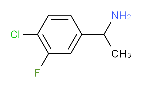 787633-87-8 | 1-(4-Chloro-3-fluorophenyl)ethanamine