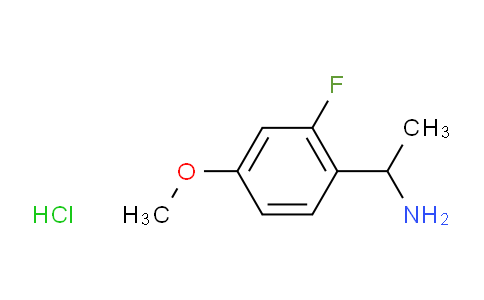 DYW59146 | 1309602-79-6 | 1-(2-fluoro-4-methoxyphenyl)ethan-1-amine hydrochloride