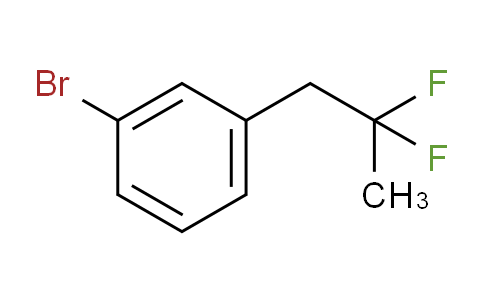 1099598-19-2 | 1-Bromo-3-(2,2-difluoropropyl)benzene