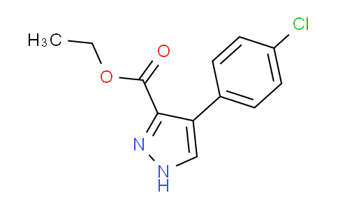 1198351-56-2 | 4-(4-chlorophenyl)-1H-Pyrazole-3-carboxylic acid ethyl ester