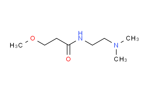 MCW65932 | 74302-23-1 | Propanamide, N-[2-(dimethylamino)ethyl]-3-methoxy-
