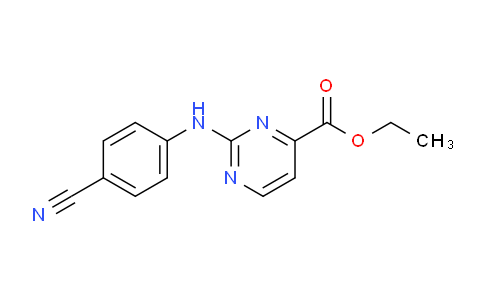 1393845-81-2 | 2-(4-氰基苯基)氨基嘧啶-4-羧酸乙酯