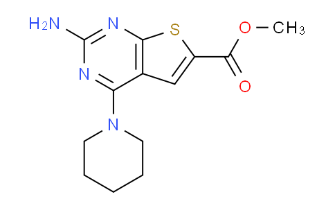 866020-42-0 | methyl 2-amino-4-(piperidin-1-yl)thieno[2,3-d]pyrimidine-6-carboxylate