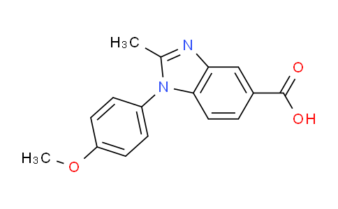 MCY11484 | 442531-47-7 | 1-(4-Methoxyphenyl)-2-methyl-1H-benzimidazole-5-carboxylic acid
