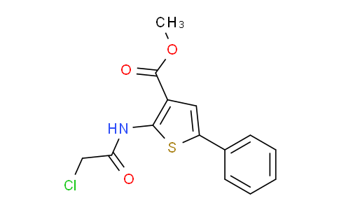 315708-45-3 | 2-(氯乙酰基)氨基-5-苯基噻吩-3-甲酸甲酯