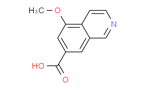 2708282-27-1 | 5-Methoxyisoquinoline-7-carboxylic acid