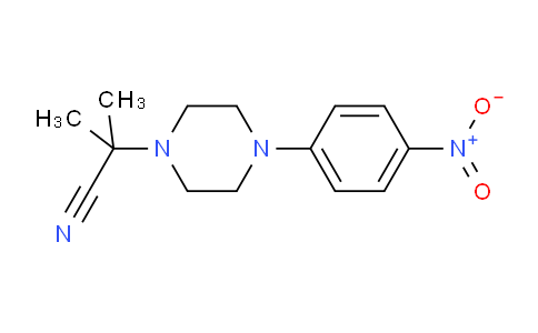 256958-79-9 | 2-methyl-2-[4-(4-nitrophenyl)piperazin-1-yl]propanenitrile