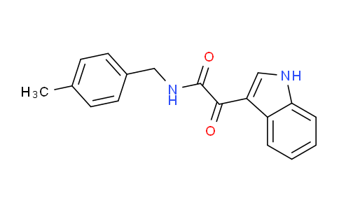 DYY54650 | 852367-46-5 | 1H-Indole-3-acetamide, N-[(4-methylphenyl)methyl]-α-oxo-