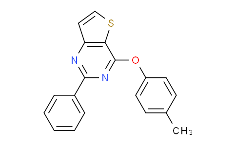 691869-12-2 | 4-(4-methylphenoxy)-2-phenyl-Thieno[3,2-d]pyrimidine