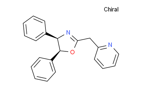 DYY55706 | 2757085-37-1 | (4R,5S)-4,5-Diphenyl-2-(pyridin-2-ylmethyl)-4,5-dihydrooxazole