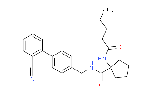 141745-71-3 | N-(2'-Cyano1,1'-biphenyl-4-yl)methyl-1-(1-oxopentyl)aminocyclopentanecarboxamide