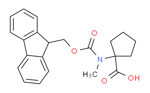 1694050-88-8 | 1-[9H-fluoren-9-ylmethoxycarbonyl(methyl)amino]cyclopentanecarboxylic acid