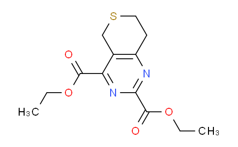 1821223-61-3 | 2,4-diethyl 5H,7H,8H-thiopyrano[4,3-d]pyrimidine-2,4-dicarboxylate
