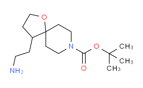 1824023-57-5 | tert-butyl 4-(2-aminoethyl)-1-oxa-8-azaspiro[4.5]decane-8-carboxylate