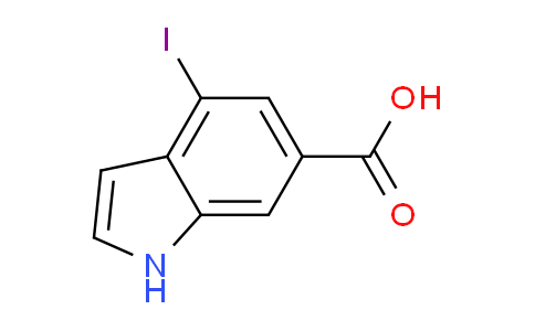 724450-23-1 | 4-Iodo-1H-indole-6-carboxylic acid