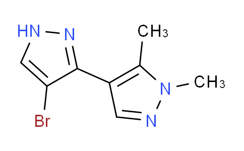 1006334-21-9 | 4-(4-bromo-1H-pyrazol-3-yl)-1,5-dimethyl-1H-pyrazole