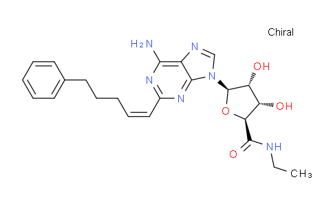 181873-20-1 | β-D-Ribofuranuronamide, 1-[6-amino-2-(5-phenyl-1-pentenyl)-9H-purin-9-yl]-1-deoxy-N-ethyl-, (Z)- (9CI)