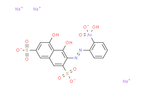 MCY91440 | 66019-20-3 | Sodium (E)-4,5-dihydroxy-3-((2-(hydroxyoxidoarsoryl)phenyl)diazenyl)naphthalene-2,7-disulfonate