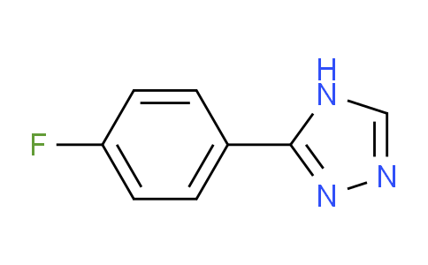 CAS No. 95728-10-2, 3-(4-Fluorophenyl)-4H-1,2,4-triazole