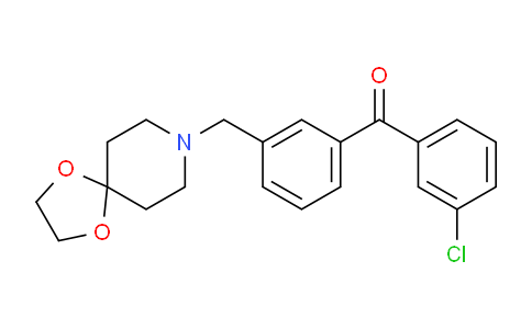 MCY99201 | 898761-73-4 | 3-Chloro-3'-8-(1,4-dioxa-8-azaspiro-4.5decyl)methylbenzophenone