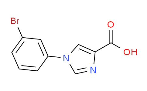 445303-24-2 | 1-(3-溴苯基)-1H-咪唑-4-羧酸