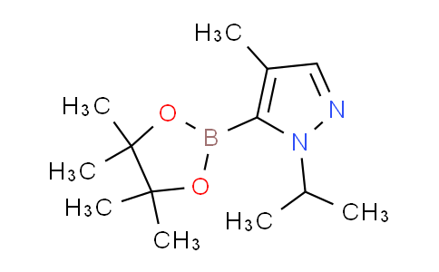 MCZ39271 | 2446483-84-5 | 4-methyl-1-(propan-2-yl)-5-(4,4,5,5-tetramethyl-1,3,2-dioxaborolan-2-yl)-1H-pyrazole