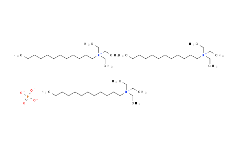 127312-12-3 | 1-十二烷基铵，N,N,N-三乙基-，磷酸盐 (3:1)