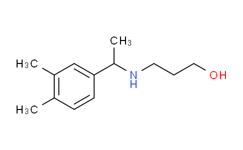 MCZ43554 | 1042574-78-6 | 3-{1-(3,4-dimethylphenyl)ethylamino}propan-1-ol