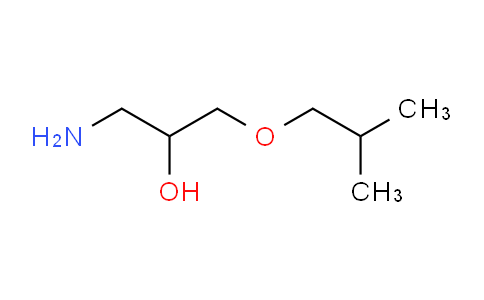 60755-67-1 | 1-Amino-3-(2-methylpropoxy)propan-2-ol