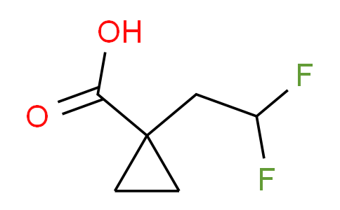 1541125-74-9 | 1-(2,2-二氟乙基)环丙烷-1-羧酸