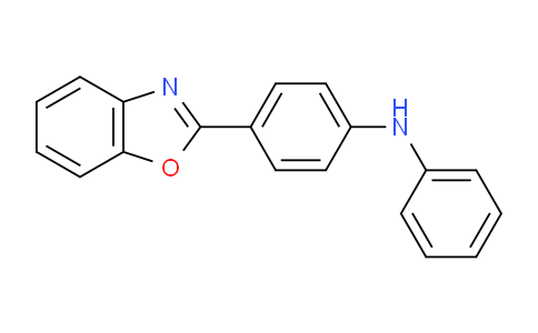 CAS No. 1643848-13-8, 4-(2-ベンゾオキサゾリル)-N-フェニルベンゼンアミン