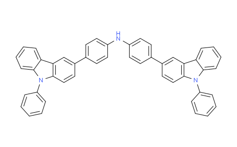 1245524-59-7 | Bis(4-(9-phenyl-9H-carbazol-3-yl)phenyl)amine