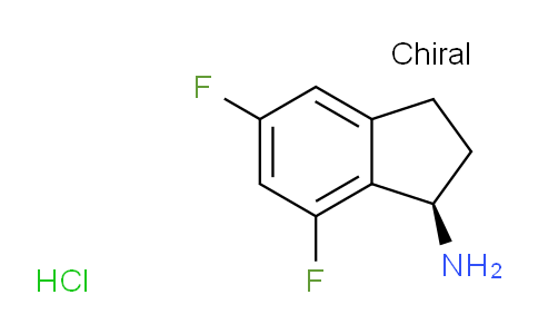 DYZ58371 | 2682097-24-9 | (R)-5,7-二氟-2,3-二氢-1H-茚-1-胺盐酸盐