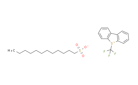 MCZ65244 | 672326-89-5 | Dibenzothiophenium, 5-(trifluoromethyl)-, 1-dodecanesulfonate (1:1)