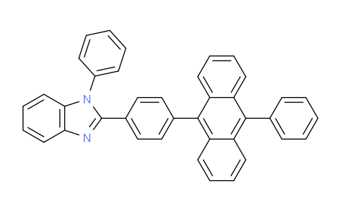760212-44-0 | 1H-BENZIMIDAZOLE, 1-PHENYL-2-[4-(10-PHENYL-9-ANTHRACENYL)PHENYL]-