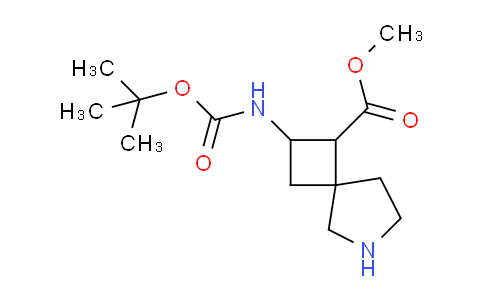 2306271-59-8 | methyl 2-(tert-butoxycarbonylamino)-6-azaspiro[3.4]octane-3-carboxylate