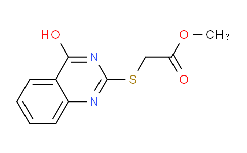 DYZ70509 | 51487-23-1 | methyl 2-[(4-hydroxyquinazolin-2-yl)sulfanyl]acetate